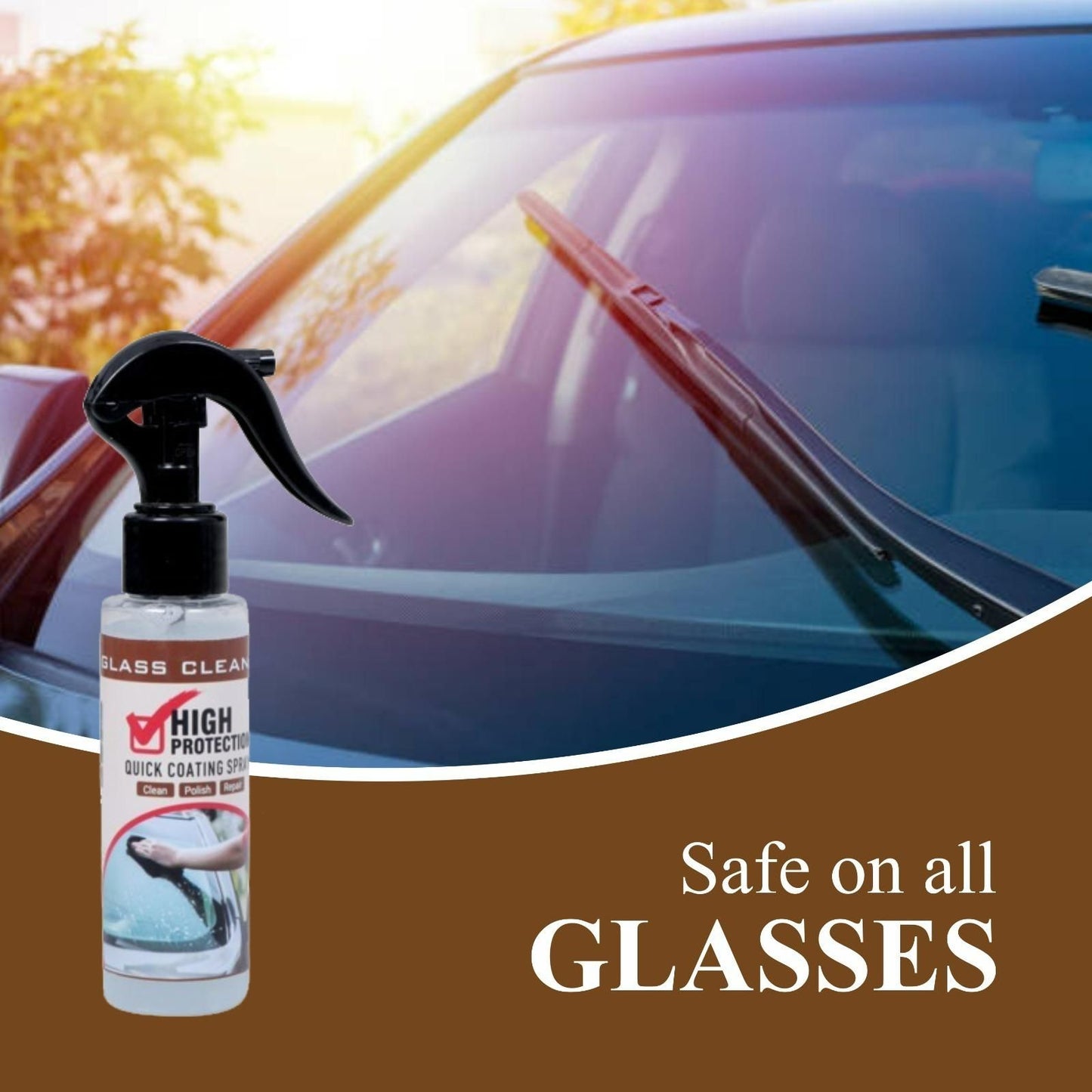 Glass Cleaner Spray (100ml)